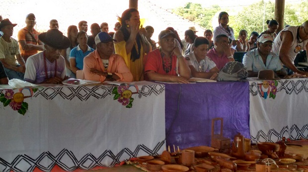 A primeira reunião foi realizada no território Xakriabá, entre os dias 30 de maio e 02 de junho. Foto: Divulgação
